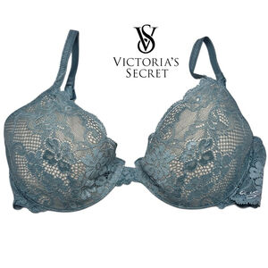 Victoria’s Secret Angels IPEX Lace Demi Bra - Light Green, Size 34C